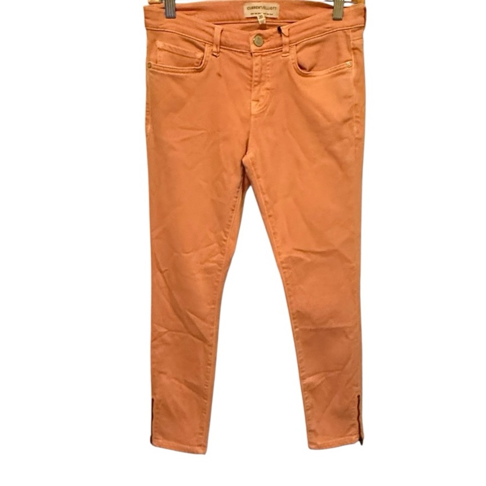 Current Elliott The Slider Zip Stiletto‎ Jeans nwt